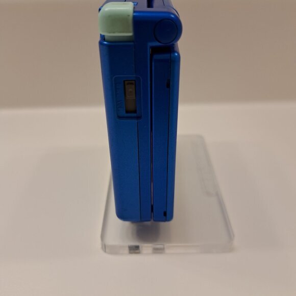 Rare Nintendo Blue Gameboy Advance SP 100% GENUINE Rockman (Japanese Megaman) - Picture 8 of 8